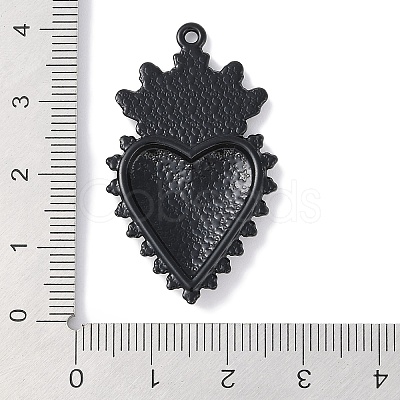 Rack Plating Alloy Enamel Pendants LS-PALLOY-F018-30EB-02-1