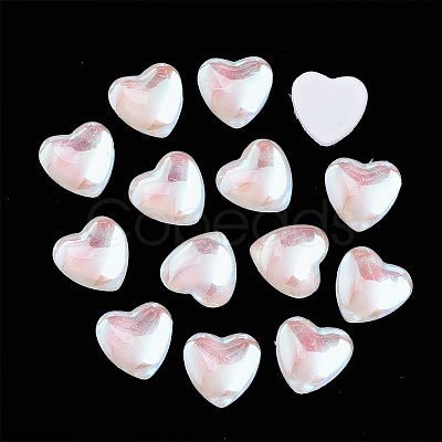 Transparent K9 Glass Cabochons GGLA-S050-8x8-001MI-1
