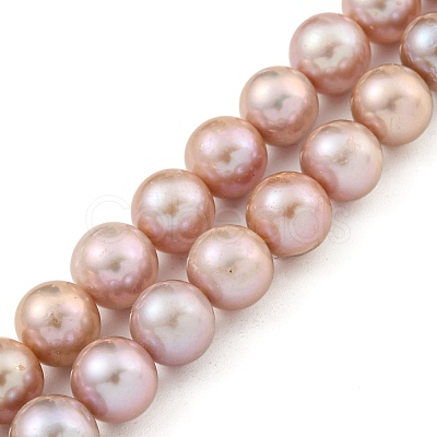 Natural Cultured Freshwater Pearl Beads Strands PEAR-E018-21-1