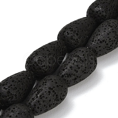 Natural Lava Rock Beads Strands G-G347-03I-1