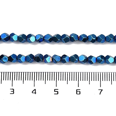 Electroplated Synthetic Non-magnetic Hematite Beads Strands G-A234-G03-01A-1