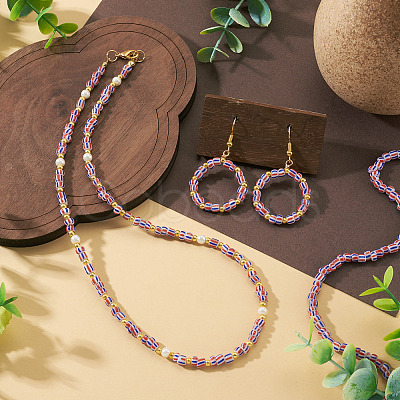 2Strands Handmade Lampwork Beads Strands BLOW-TADJ0001-01G-1