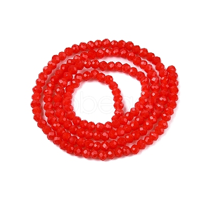 Opaque Solid Color Imitation Jade Glass Beads Strands LS-EGLA-A044-P1mm-D22-1