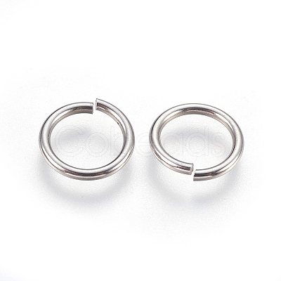 Tarnish Resistant 304 Stainless Steel Saw Cut Open Jump Rings STAS-P212-25P-17-1