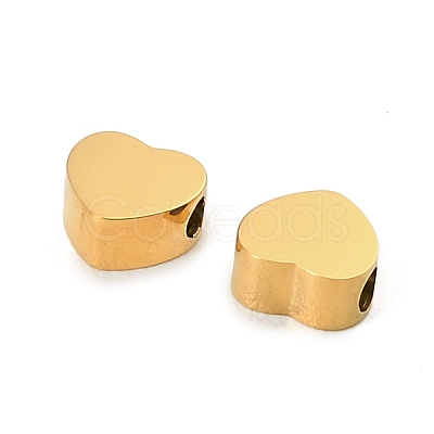 Valentine's Day 304 Stainless Steel Beads SA-E001-02G-02-1