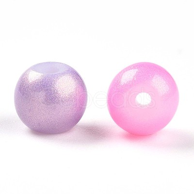 Baking Paint Glass Pearl Beads X1-DGLA-S115-6mm-MK-1