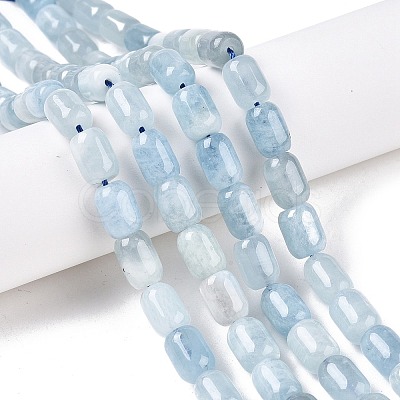 Natural Aquamarine Beads Strands G-G980-35-1