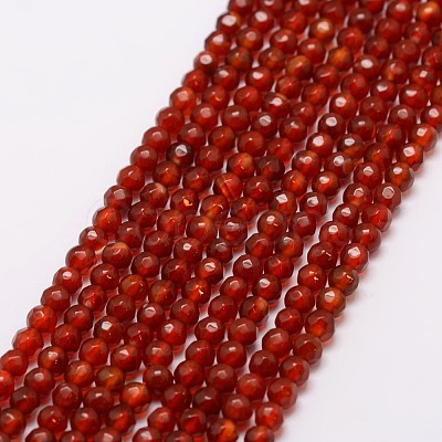 Natural Agate Bead Strands X-G-G882-4mm-A03-1