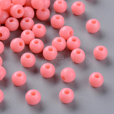 Opaque Acrylic Beads MACR-S370-C6mm-A04-1