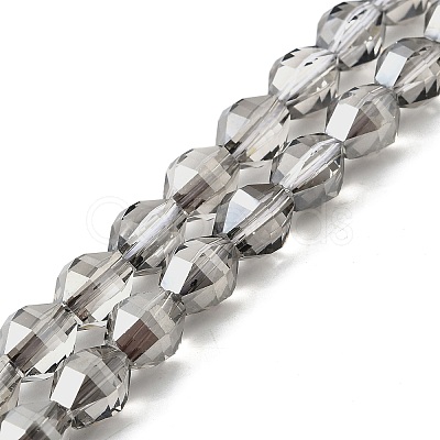 Electroplate Glass Beads Strands EGLA-L045-H-PL01-1