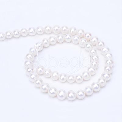 Natural Cultured Freshwater Pearl Beads Strands PEAR-R063-11-1