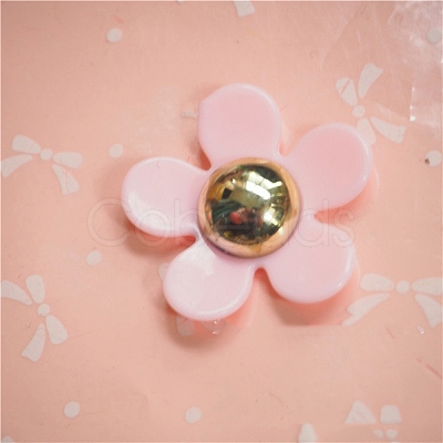 Acrylic Cabochons MACR-WH0007-86A-02-1