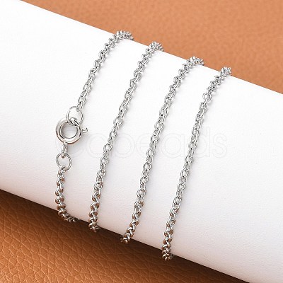 316 Surgical Stainless Steel Cable Chain Necklaces NJEW-JN01047-04-1