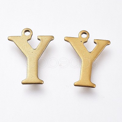 PVD Vacuum Plating  304 Stainless Steel Charms STAS-H112-Y-AB-1