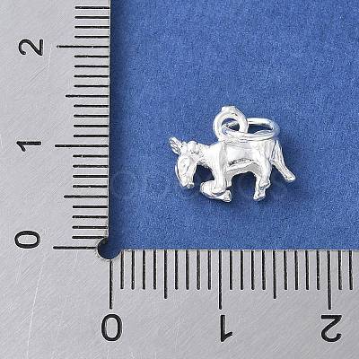 925 Sterling Silver 3D Chinese Zodiac Charms STER-P066-01S-07-1