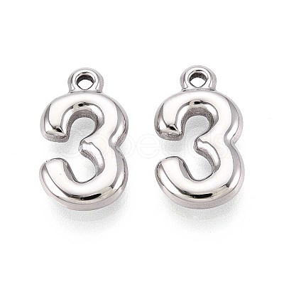 304 Stainless Steel Pendants STAS-N109-261D-P-1