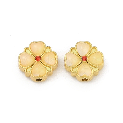 Alloy Resin Rhinestone Beads PALLOY-D369-20MG-01-1