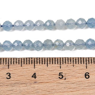Natural Blue Calcite Beads Strands GG-NH0020-A01-01-1