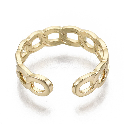 Brass Cuff Finger Rings LS-RJEW-N030-004-NF-1