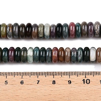 Natural Indian Agate Beads Strands G-T138-63-1