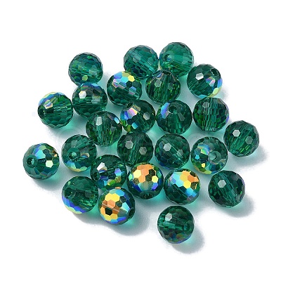 AB Color Plated Glass Beads EGLA-P059-02A-AB11-1