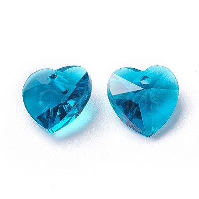 Romantic Valentines Ideas Glass Charms G030V10mm-14-1