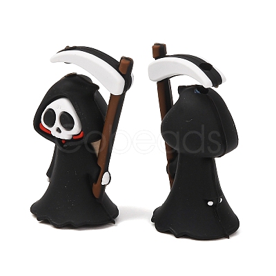 Halloween Silicone Focal Beads SL-CBADC51-11-1