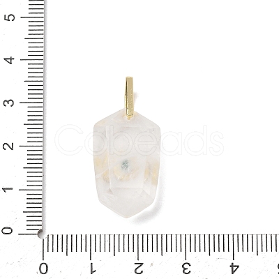 Natural Quartz Crystal Pendants GG-CBA5FCC-01G-08-1