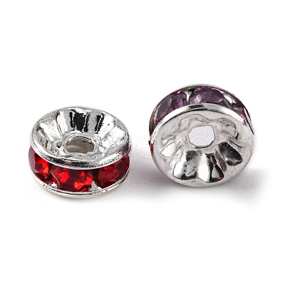 Rhinestone Spacer Beads RB-B009-M-1