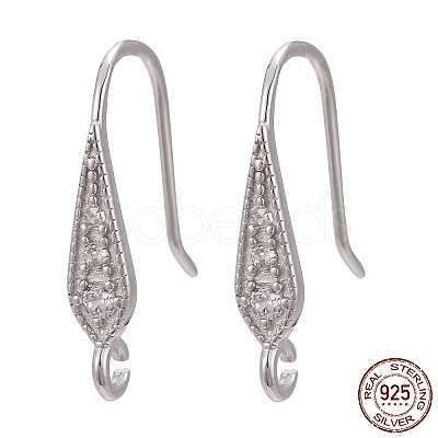 Anti-Tarnish Rhodium Plated 925 Sterling Silver LS-STER-L054-16P-1