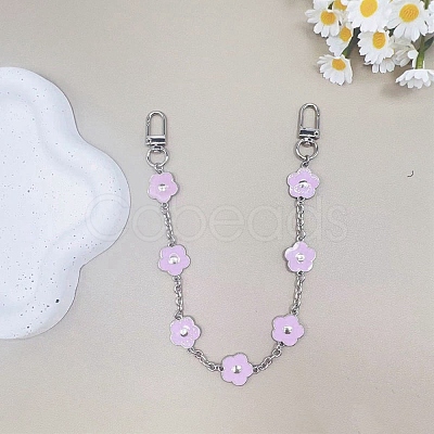 Alloy Enamel Phone Phone Hand Strap Chains PALLOY-WH0816-038C-1