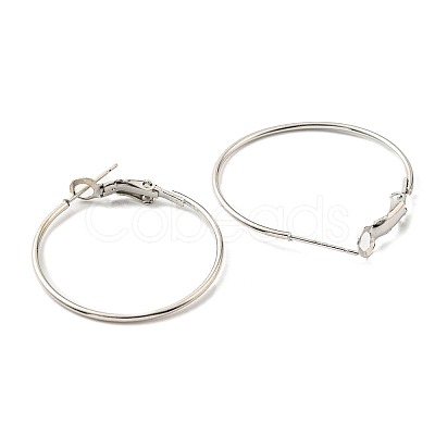 Iron Huggie Hoop Earring Findings IFIN-E025-01C-P-1