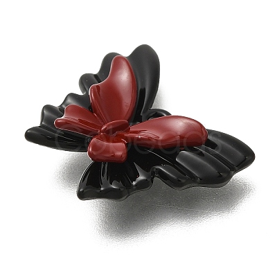Red and Black Double Screen Alloy Pendants FIND-Z067-01B-02-1