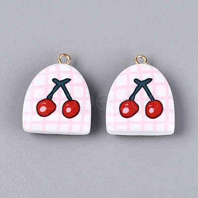 Printed Acrylic Pendants OACR-T030-43A-1