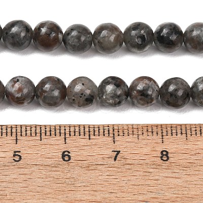 Natural Fluorescent Syenite Rock(Glow under UV Light) Beads Strands GG-NH0012-A01-6mm-1