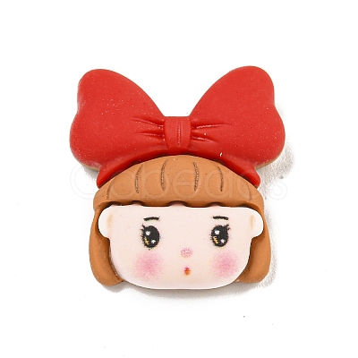 Christmas Theme Opaque Resin Decoden Cabochons CRES-B022-06G-1