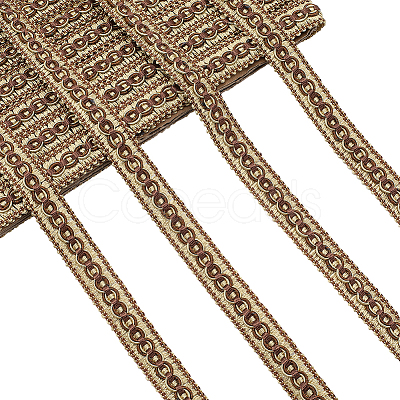 Polyester Braided Ribbons OCOR-WH0046-85B-1
