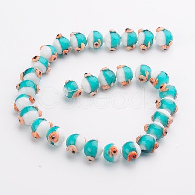 Handmade Lampwork Beads LAMP-F006-01-1