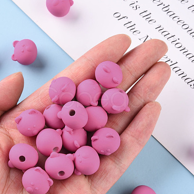 Acrylic Beads OACR-S039-06-82-1