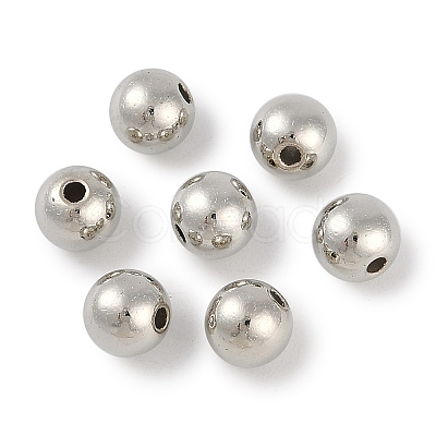 CCB Plastic Round Beads ALUM-U001-08C-04-1