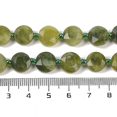 Natural Chinese Jade Beads Strands G-C116-A70-01-1