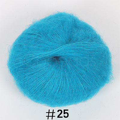 25g Angora Mohair Wool Knitting Yarn PW22070138857-1