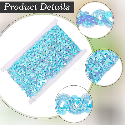 Polyester Paillette Beads OCOR-WH20004-06H-1