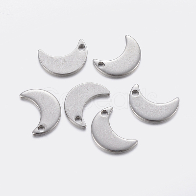 Tarnish Resistant 304 Stainless Steel Charms STAS-F159-40P-1
