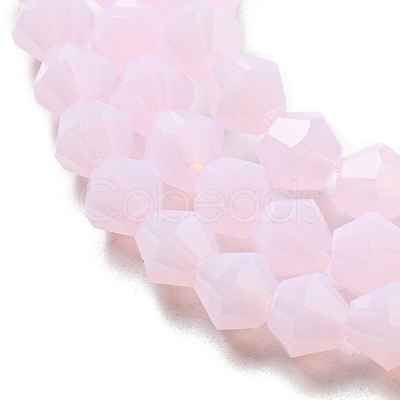 Imitation Jade Glass Beads Strands GLAA-F029-J4mm-02-1