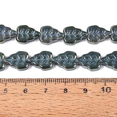 Electroplate Glass Beads Strands EGLA-T017-05C-1
