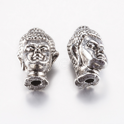 Tibetan Style Alloy Beads PALLOY-F200-07AS-1
