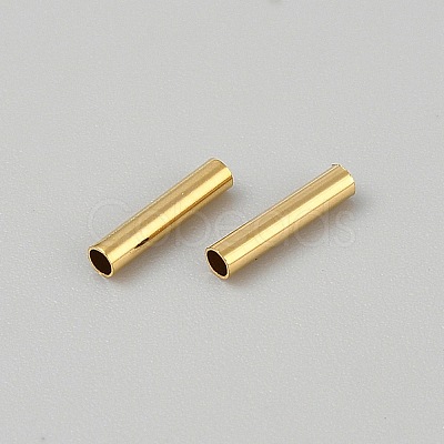 Brass Tube Beads KK-WH0101-027A-1