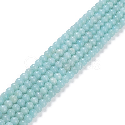 Grade A Natural Amazonite Beads Strands G-C046-01B-1