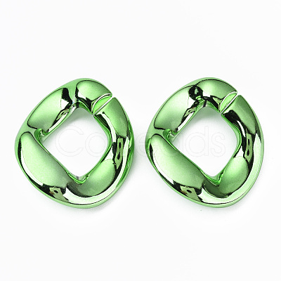 UV Plating Acrylic Linking Rings OACR-N009-007A-A01-1